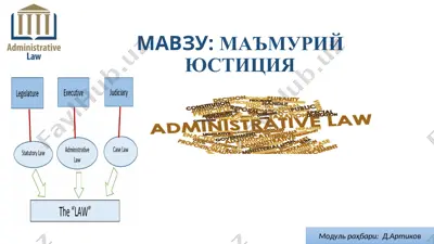 ma'muriy yusticiya — PPT
