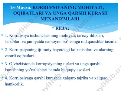 korrupsiya — PPT