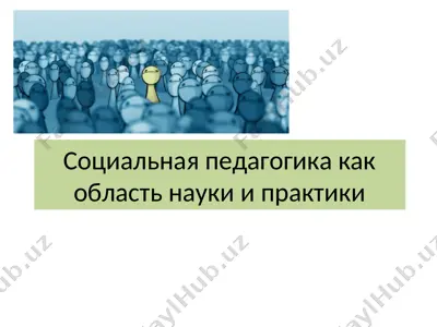 социальная педагогика как область науки и практики — PPT