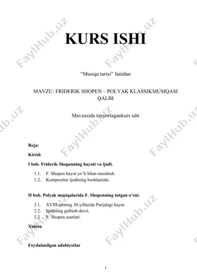 friderik shopen - polyak klassik musiqasi qalbi — DOCX