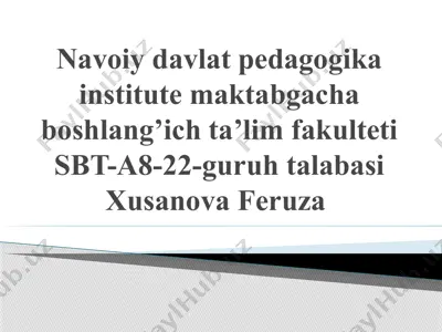 tarbiya metodlari va vositalari — PPTX