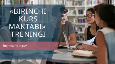 "birinchi kurs maktabi" treningi — PPTX