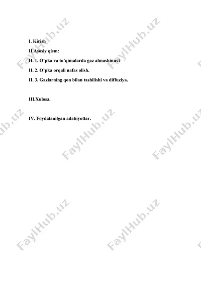 to"qimalardagi gazli diffuziyasi — DOCX