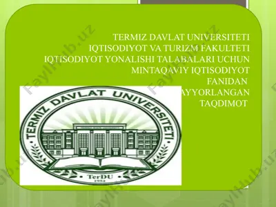 ишлаб чиқарувчи кучларни жойлаштириш қонуниятлари ва тамойиллари — PPTX
