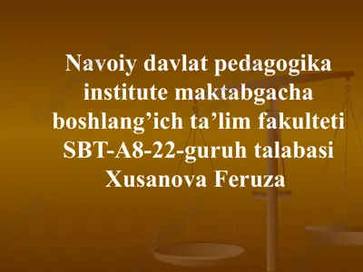 tarbiya jarayonida oila, mahalla hamda ta’lim muassalarining o’zaro hamkorligi — PPTX