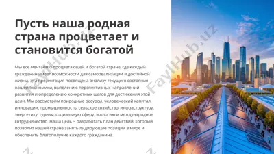 презентация "стратегия развития экономики нашей страны" — PPTX