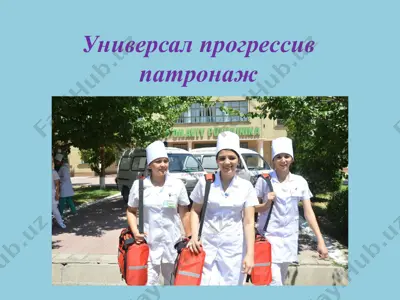 универсал прогрессив патронаж — PPTX