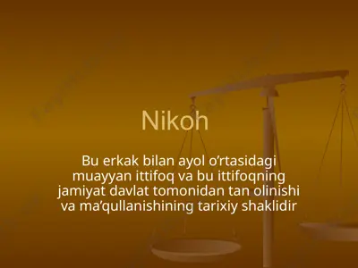 nikoh — PPTX