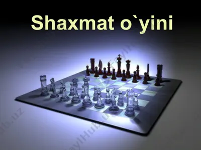 shaxmat o`yini — PPTX
