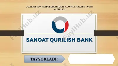 o'zbekiston respublikasi oliy va o'rta maxsus ta'lim vazirligi — PPTX