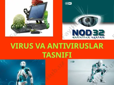 virus va antiviruslar tasnifi — PPTX