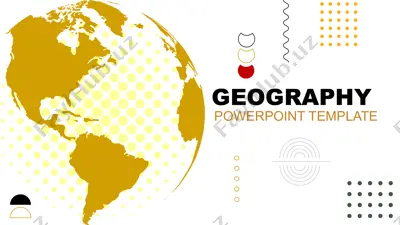 powerpoint template "geography" — PPTX
