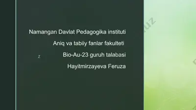 fitotsenoz strukturasi — PPTX