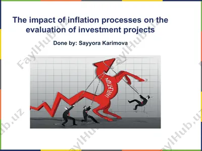 the impact of inflation processes on the evaluation of investment projects — PPTX