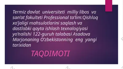 o'zbekistonda demokratik, fuqarolik jamiyati asoslaring shakllanishi amalga oshirilayotgan siyosiy islohatlar — PPTX