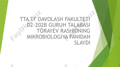 shartli patogen anaerob koklarni (xirurgik ginekologik kasalliklardagi axamiyati. qandli diabetda uchraydigan infeksiyalar patogenez va laboratoriya tashxisi — PPTX