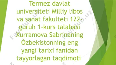 sovet davlatining tanazzulga yuz tuganishi — PPTX