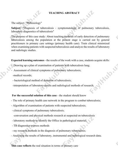 phthisiology — DOCX