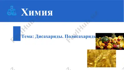 дисахариды. полисахариды — PPT