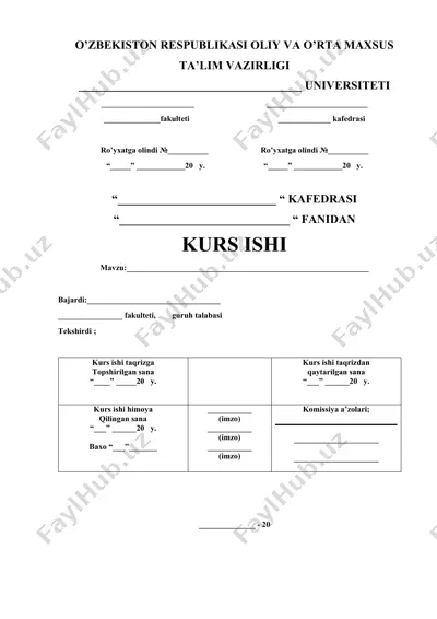 xalqaro baholash tizimining asosiy xususiyatlari va taʼlim sohasidagi ahamiyati — DOCX
