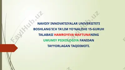 o‘quv motivlari — PPTX