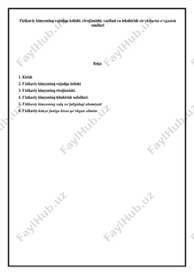fizikaviy kimyo — PDF