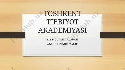 qalqonsimon bez adenomasi — PPTX