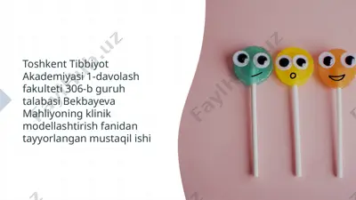 bolalarda gipertermiya sindromida birinchi yordam ko'rsatish — PPTX