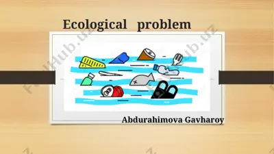 ecological problem — PPTX