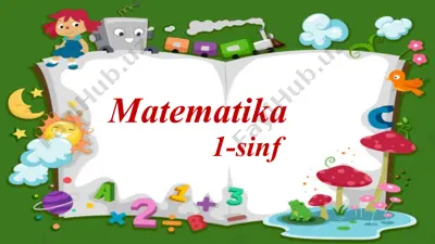 matematika 1-sinf — PPTX