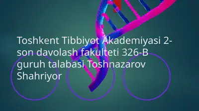suyak sinishlari: sabablari va belgilari — PPTX