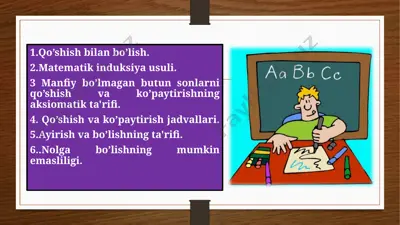 matematika va uni o'qitish metodikasi — PPTX