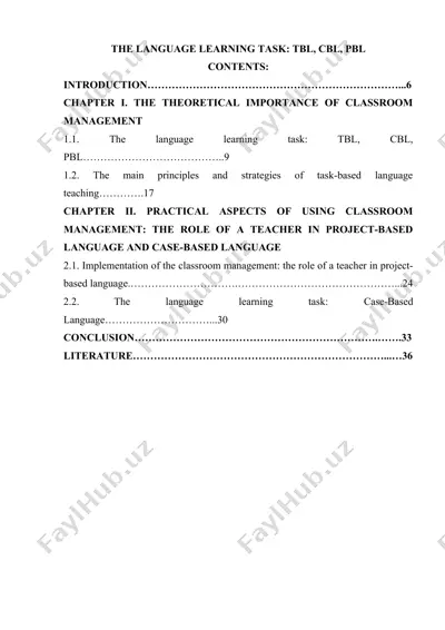 the language learning task: tbl, cbl, pbl — DOCX