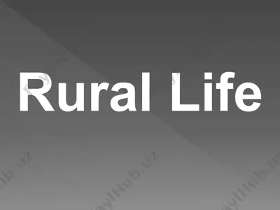 rural life — PPTX