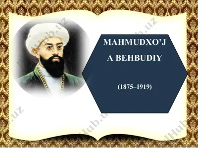 mahmudxo’ja behbudiy — PPT