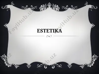 estetika — PPT