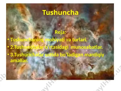 tushuncha 2 — PPTX