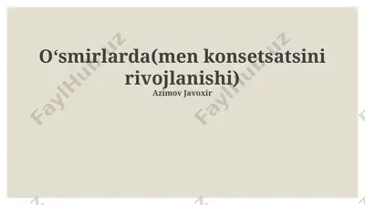 e'tiborni jamlashni oshirish usullari — PPTX