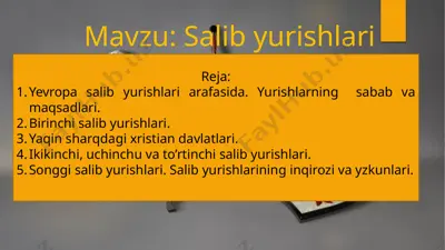 salib yurishlari — PPTX