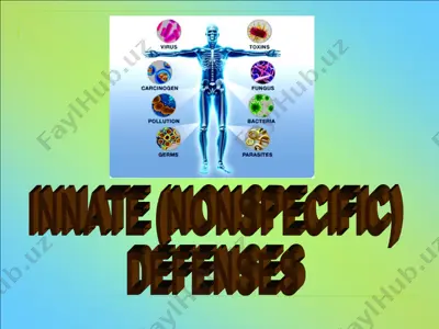 innate (nonspecific) defenses — PPT
