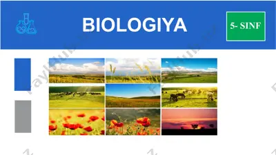 tirik organizmlar qanday xususiyatlarga ega? — PPT