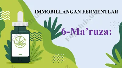 immolilangan fermentlar — PPT