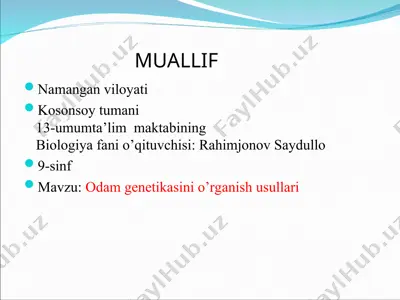 namangan viloyati — PPT