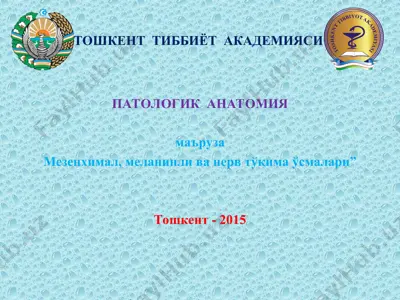 patologik anatomiya — PPT