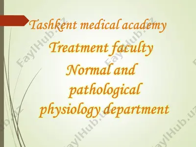 oshqozon va ichakda hazm qilish — PPT