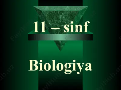 organik olam filogenezi — PPT