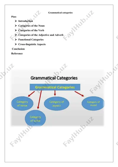 grammatical categories — DOCX