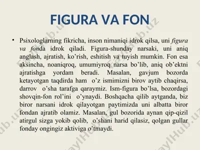 figura va fon — PPT
