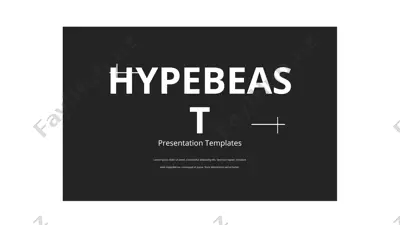 hypebeast presentation templates — PPT