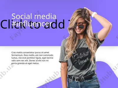 social media #influencer — PPT